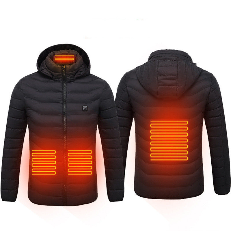 Heated Winter USB Jacket – Electric Thermal Coat