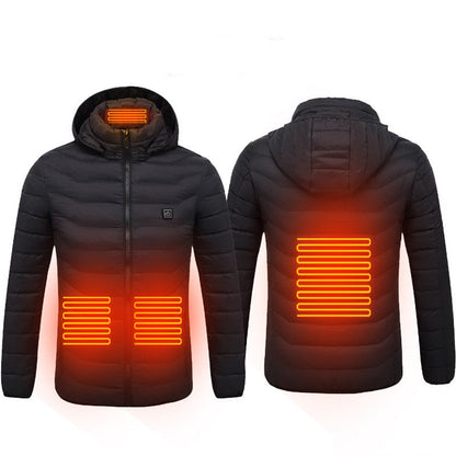Heated Winter USB Jacket – Electric Thermal Coat