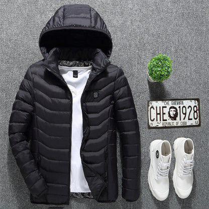 Heated Winter USB Jacket – Electric Thermal Coat