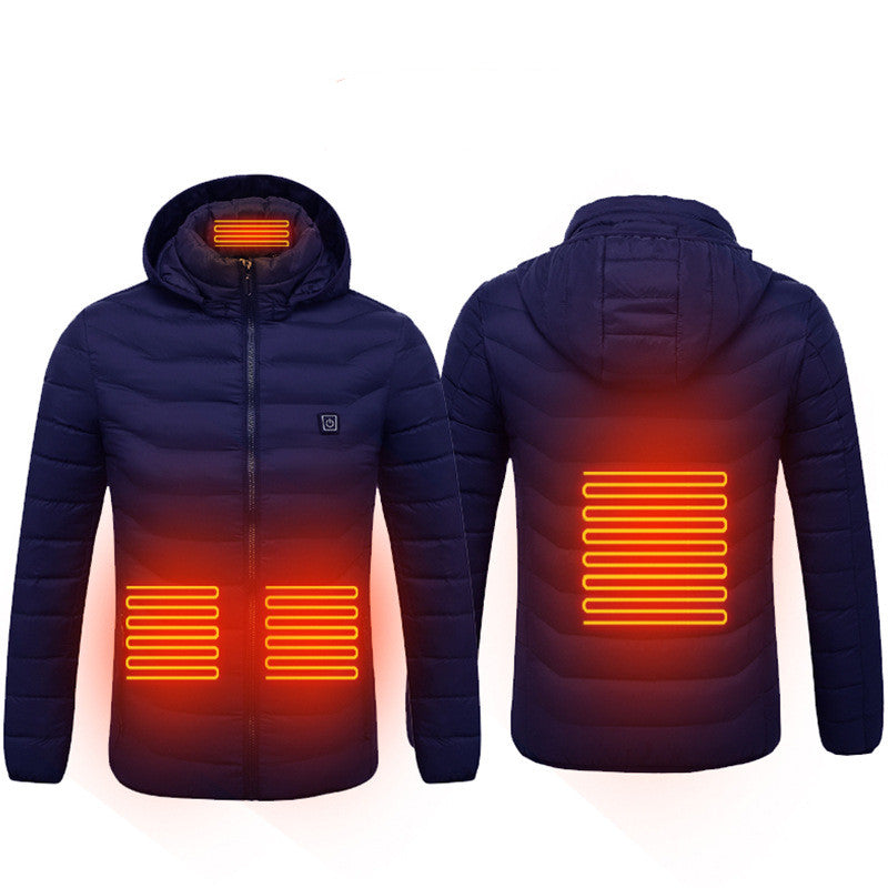 Heated Winter USB Jacket – Electric Thermal Coat
