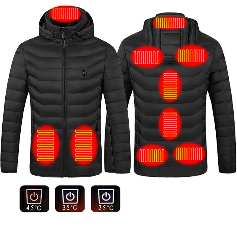 Heated Winter USB Jacket – Electric Thermal Coat
